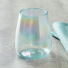 Better Homes & Gardens 19-Ounce Plastic Iridescent Wine Tumbler, 6-Pack