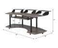 ACME Eleazar Computer Desk, Black Oak 92895