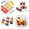 6-24 Pcs Set Pastry Bag and Stainless Steel Cake Nozzle Kitchen Accessories For Decorating Bakery Confectionery Equipment